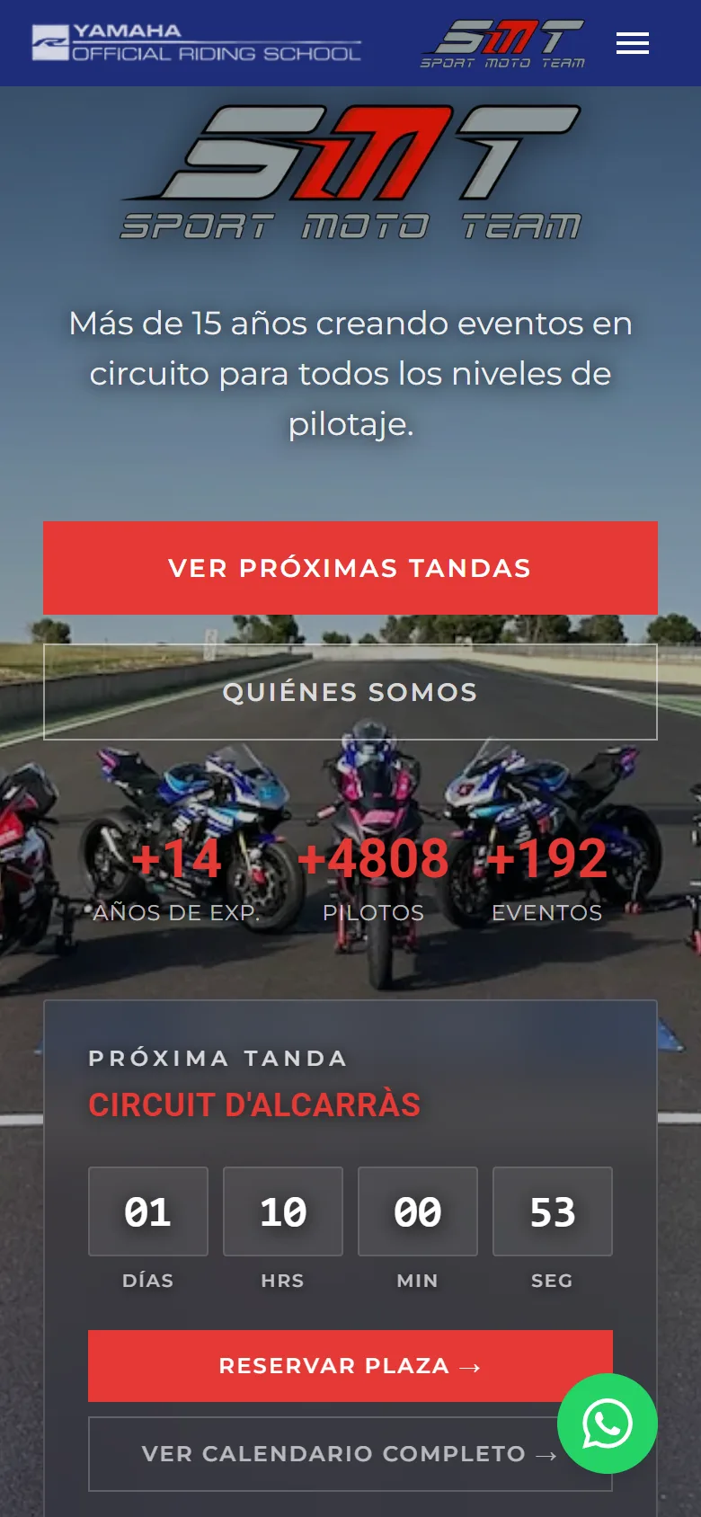 Captura de Sport Moto Team en móvil